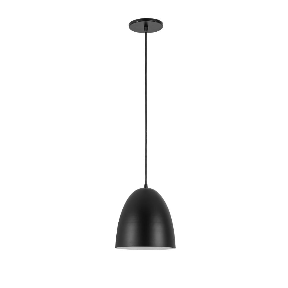 1LT Pendant, MB w/ MB Metal Shade