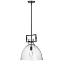 Dainolite LBY-141P-MB - 1 Light Incandescent Matte Black Pendant