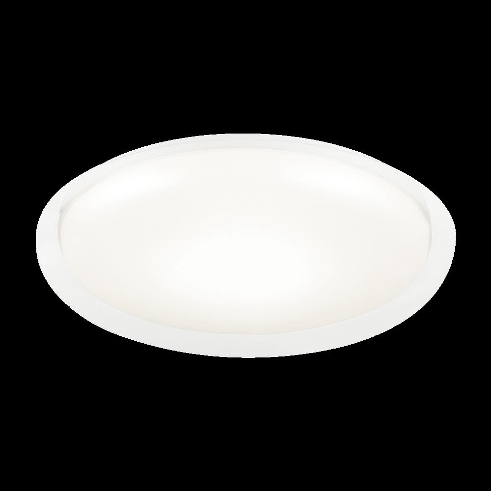 Aurora Matte White Flush Mounts