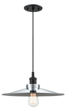 Matteo Lighting C46113BKCH - Bulstrode's Workshop Black Pendant