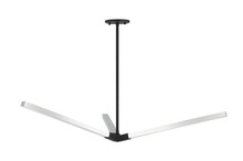 Matteo Lighting C66812MBCH - Asterisk Pendant