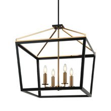 Matteo Lighting C67014BKAG - Mavonshire Chandelier