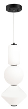 Matteo Lighting C82432OB - Dango Oxidized Black Pendant