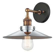Matteo Lighting W46111AGCH - Bulstrode's Workshop Aged Gold Brass Wall Sconce