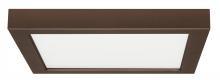 Satco Products Inc. S21516 - Blink - 18.5W- 9" Surface Mount LED - 3000K- Square Shape - Bronze Finish - 120V