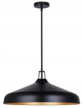 Canarm IPL1203A04BKG22 - HOLLAND MBK (PGD inside) Color, 4 Lt 22in Width Rod Pendant