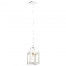 Kichler 52030WH - Vath™ 8" 1 Light Pendant White