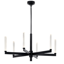 Kichler 52667BK - Chandelier 6Lt