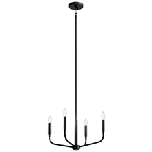 Kichler 52716BK - Chandelier/Semi Flush Mount 4Lt