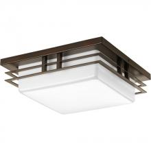 Progress P3447-2030K9 - P3447-2030K9 1-17W LED 3000K FLUSH MOUNT