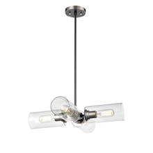 DVI DVP24705SN+GR-CL - Barker 4 Light Pendant