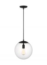 Visual Comfort & Co. Studio Collection 6701801-112 - Leo - Hanging Globe Large One Light Pendant with Clear Seeded Glass