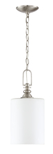 Craftmade 49891-BNK - Dardyn 1 Light Mini Pendant in Brushed Polished Nickel