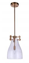 Craftmade 55891-SB - Chardonnay 1 Light Mini Pendant in Satin Brass