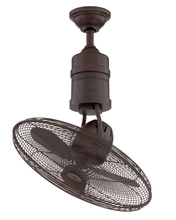 Craftmade BW321AG3 - 18" Bellows III Indoor/Outdoor (Damp) in Aged Bronze Textured w/ Aged Bronze Blades